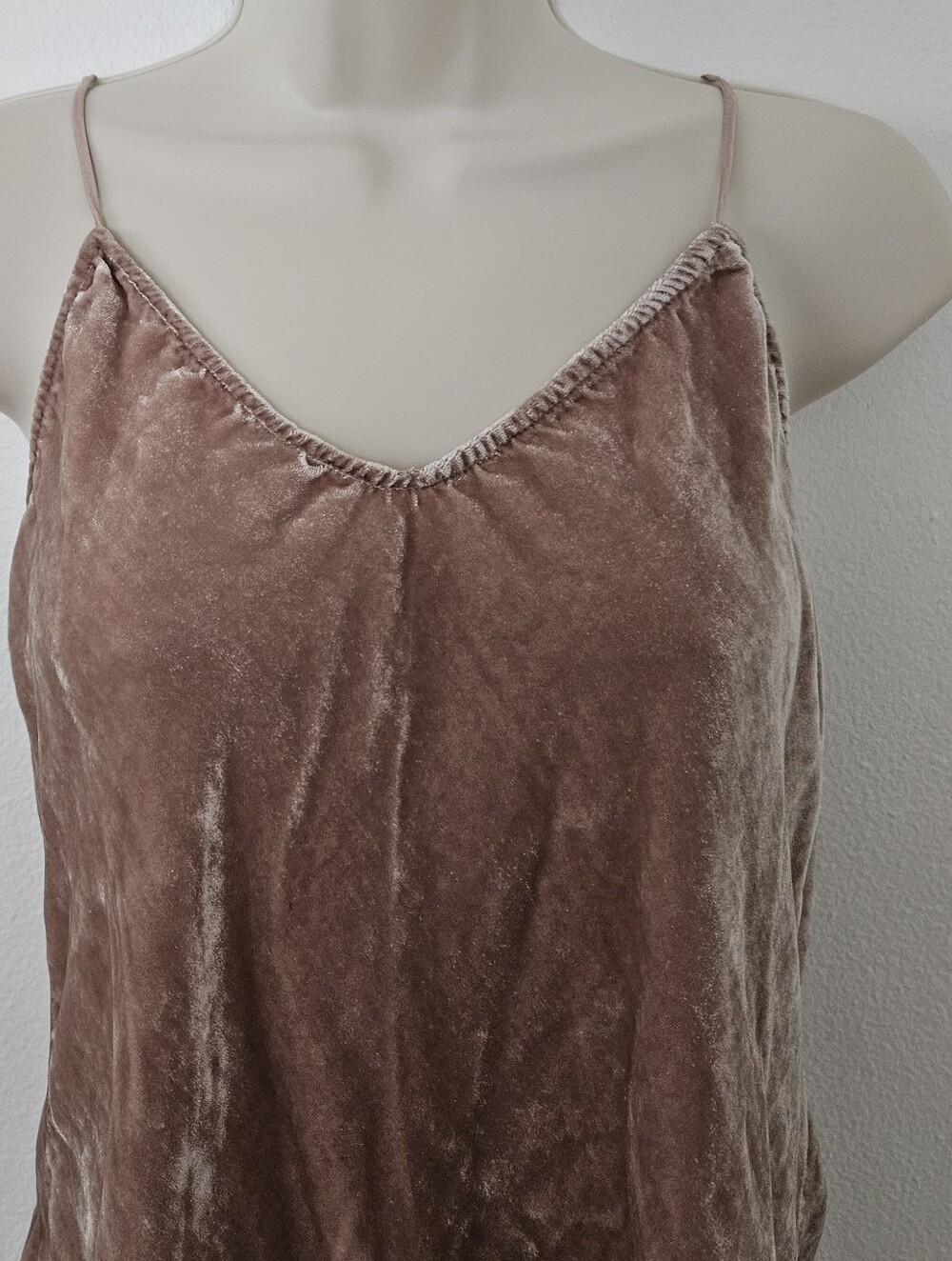 reformation blush velvet grunge goth whimsigoth boho indie urban tank cami top - Picture 3 of 8